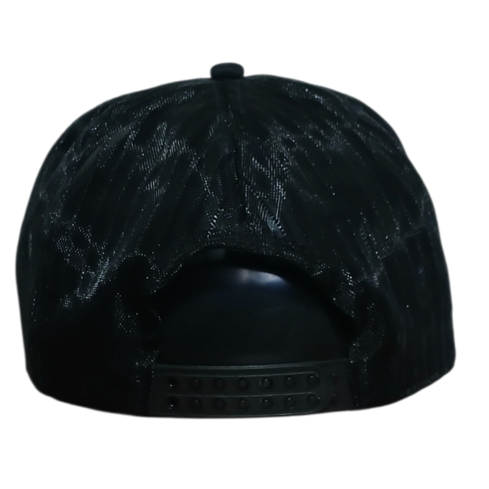 Baby ape character graphics snapback hat Wht/Blk - Picture 3 of 4